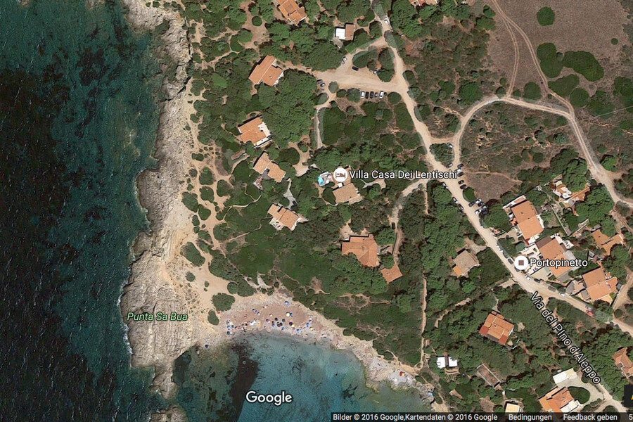 casa dei lentischi google maps