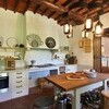 Küche im Ferienhaus Macennere bei Lucca in der Toskana