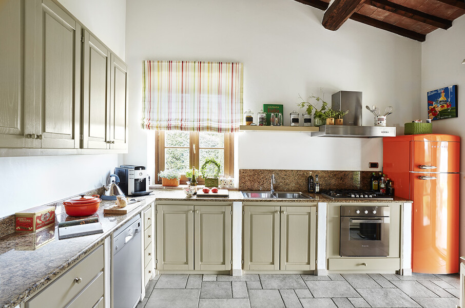 Küche im Ferienhaus Casa Il Sogno in Umbrien Italien