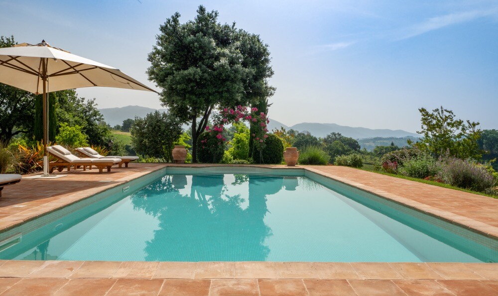 7. View from the pool Villa
