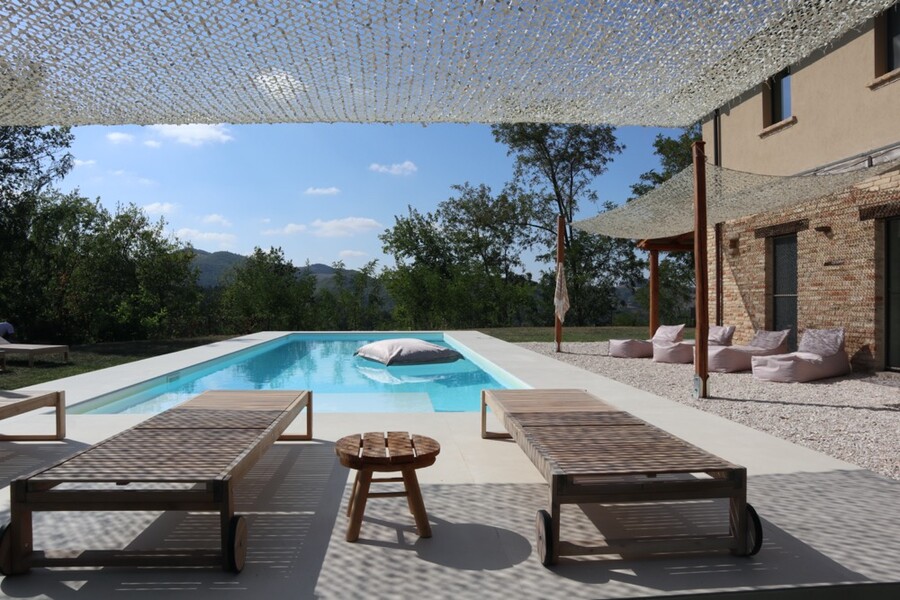 Villa Casa Fontegenga in Le Marche with private pool