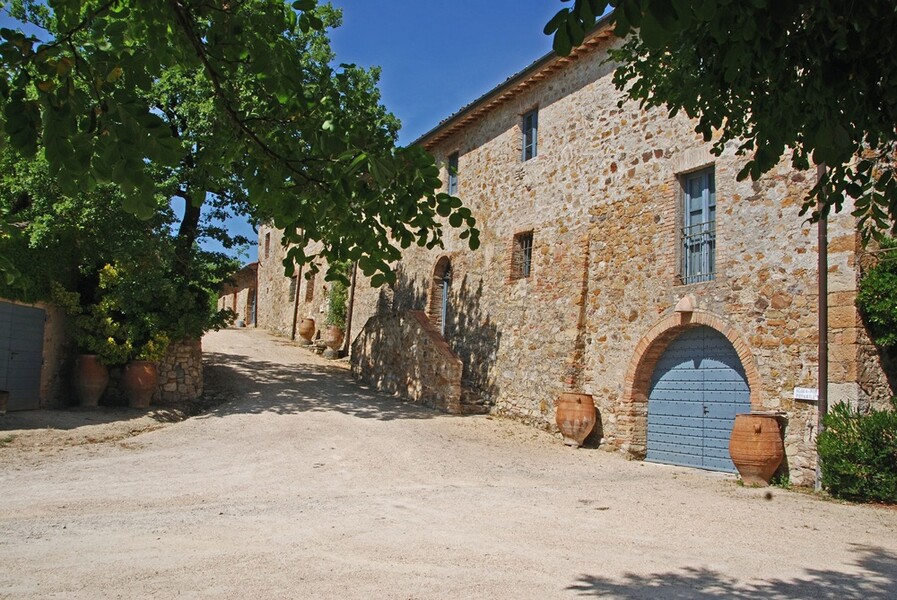 Die klassische Architektur des Ferienhaus Le Porciglia entspricht den lokalen Traditionen