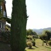 Zum Ferienhaus in der Toskana Compignano Barn gehören 6 Hektar Land mit Zypressen, Oliven- und Obstbäumen