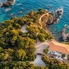roc villa castiglioncello tuscany -  vista aerea drone.