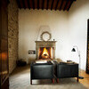 Suite with fireplace in Casa Bramasole in the villa in Umbria