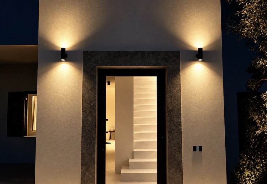 ingresso casa roc villa castiglioncello tuscany.