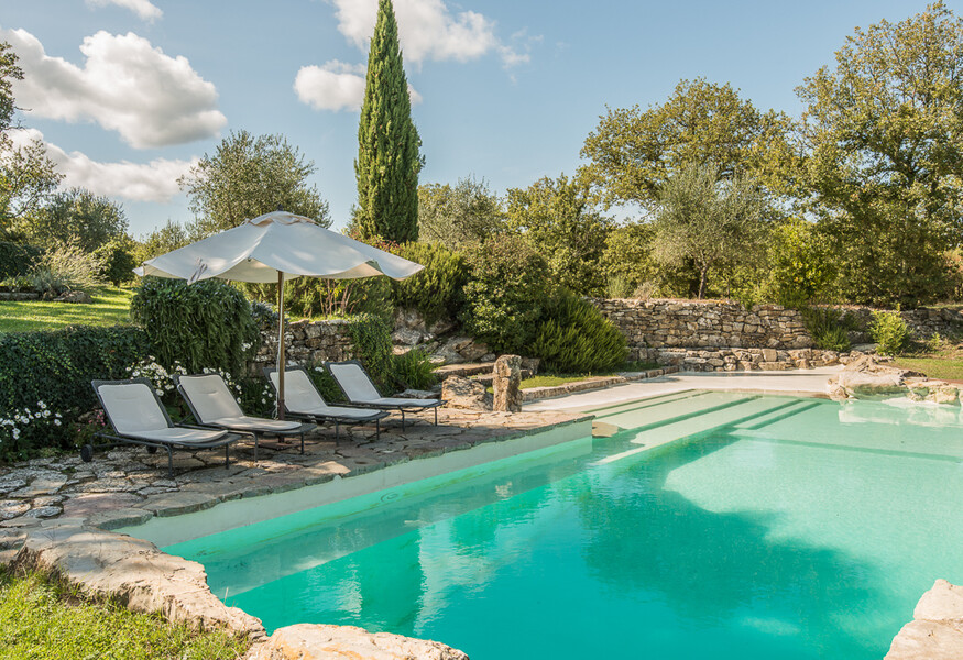 Pool zur Alleinnutzung in der Villa im Chianti Camporempoli