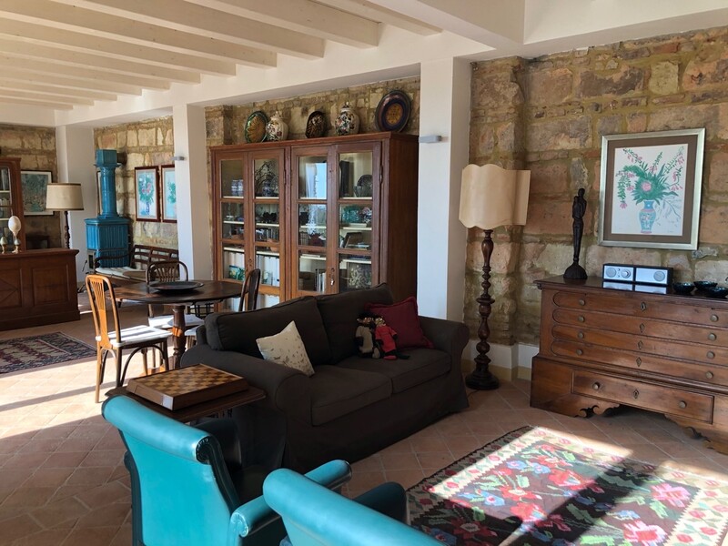 Cascina Monferrato neues Wohnzimmer 1