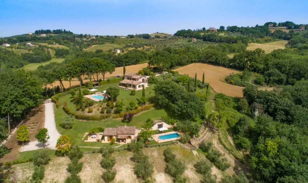 1. View on the property