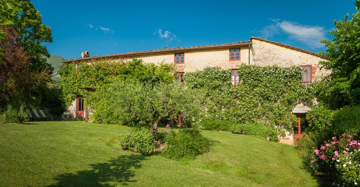 Das Ferienhaus Le Casine besticht durch seine typische, regional übliche Architektur