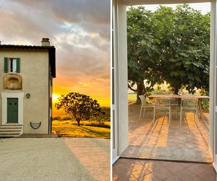 Casale di Monticello Sonnenuntergang 1