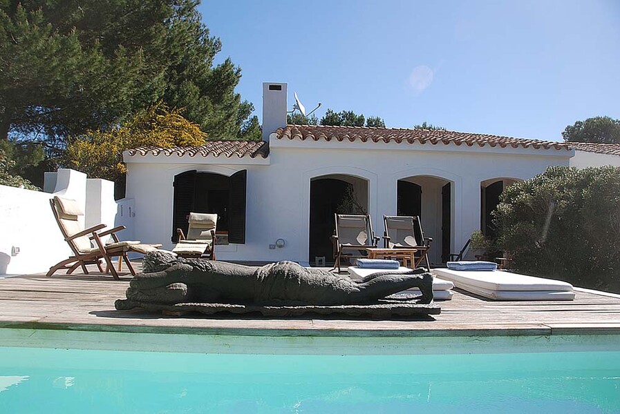 Ferienhaus Casa dei Lentischi auf Sardinien mit Pool und Sonnenliegen