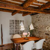Dining table in the holiday home Casa Sorbolongo in Le Marche