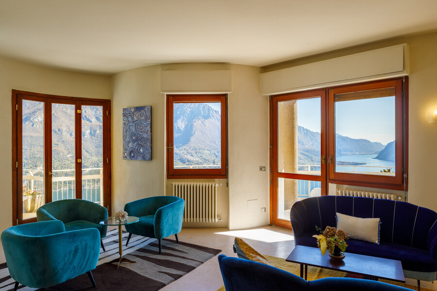 Villa Ponti Bellavista Salone 2 towards mountains