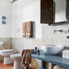 Stylisches Badezimmer im Ferienhaus Arco in Italien