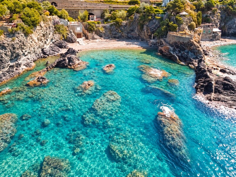 roc villa castiglioncello tuscany - spiaggia santa lucia.