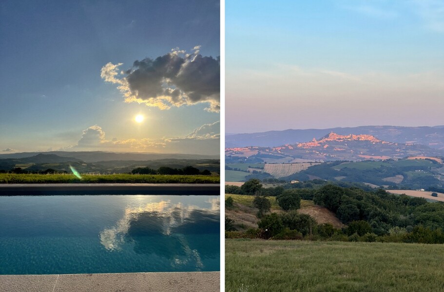 Casale di Monticello Aussicht 1