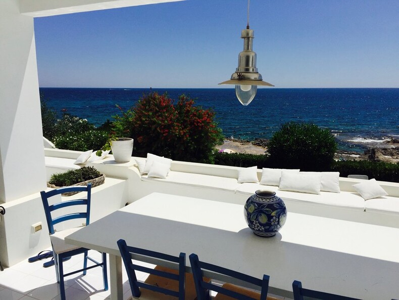 casa blu sizilien mit meerblick